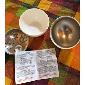 Microwave Egg Boiler Cooker Egg Pod Detaches the Shell Steamer Kitchen Cook Tool